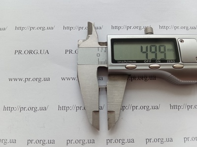 Пружина сжатия 0,3 х 4 х 5 (Артикул: A1033)