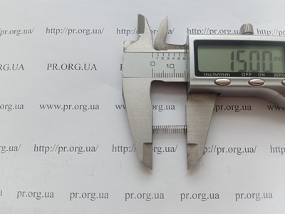 Пружина сжатия 0,3 х 4 х 15 (Артикул: A1035)
