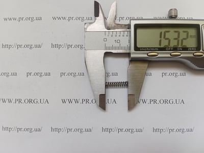 Пружина сжатия 0,7 х 4 х 15 (Артикул: A1075)