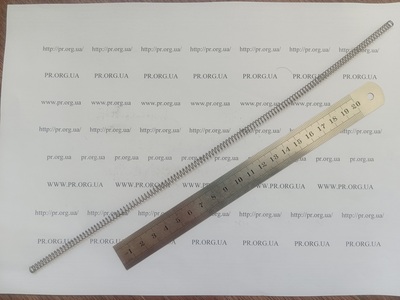 Пружина стиснення 0,6 х 5 х 300 (Артикул: A1090)