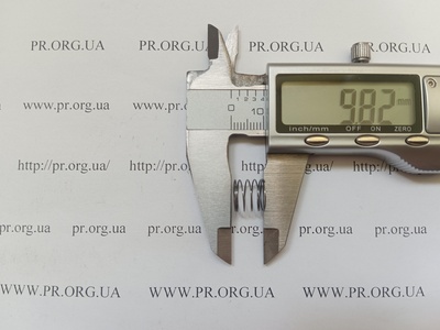 Пружина сжатия 0,4 х 10 х 10 (Артикул: A1118)