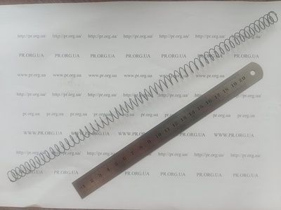 Пружина стиснення 0,7 х 11,8 х 300 (Артикул: A1141)