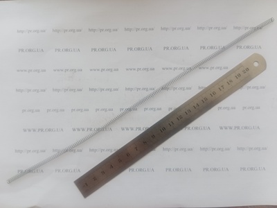 Пружина сжатия 0,3 х 4 х 300 (Артикул: A1149)