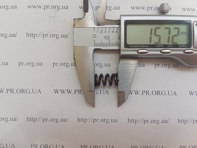 Пружина сжатия 1,5 х 9 х 15,5 (Артикул: A1167)