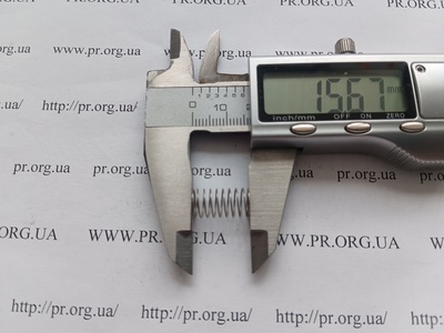 Пружина сжатия 0,4 х 8,2 х 15 (Артикул: A1196)