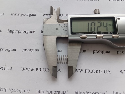 Пружина сжатия 0,4 х 8,2 х 10 (Артикул: A1197)
