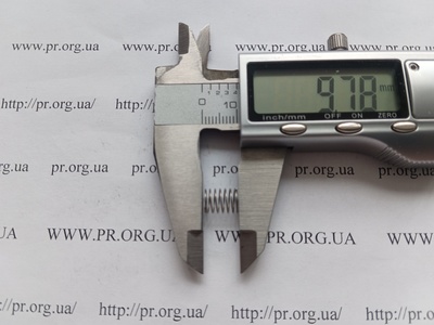 Пружина сжатия 0,4 х 7 х 10 (Артикул: A1200)