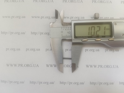 Пружина сжатия 0,4 х 2 х 10 (Артикул: A1205)