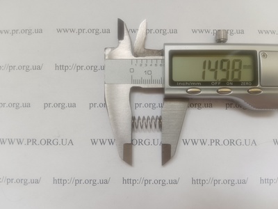 Пружина сжатия 0,5 х 7 х 15 (Артикул: A1224)
