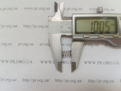 Пружина сжатия 0,5 х 7 х 10 (Артикул: A1225)