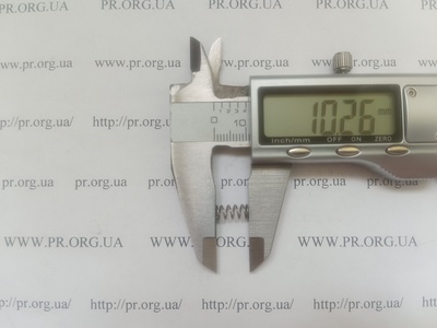 Пружина сжатия 0,5 х 4,8 х 10 (Артикул: A1226)