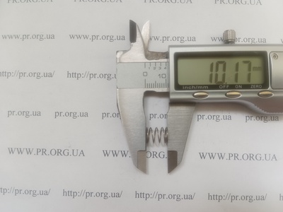 Пружина сжатия 0,5 х 8 х 10 (Артикул: A1228)