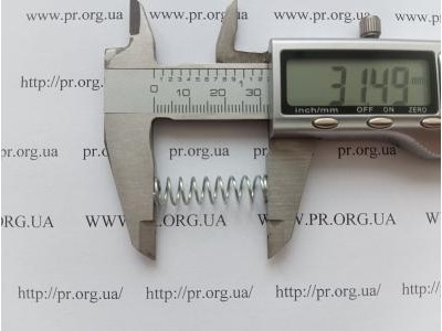 Пружина сжатия 0,8 х 8,3 х 31,5 (Артикул: G1004)