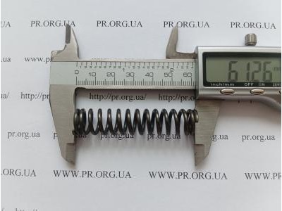 Пружина сжатия 2 х 13,5 х 61 (Артикул: G1007)