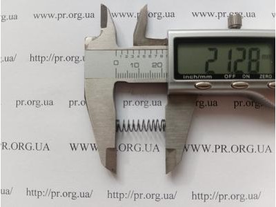 Пружина стиснення 0,5 х 5,5 х 21 (Артикул: G1018)