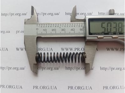 Пружина сжатия 1,5 х 11,2 х 50,5 (Артикул: G1043)