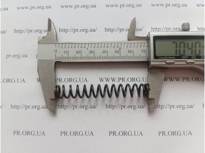 Пружина стиснення 1,5 х 10,6 х 70,5 (Артикул: G1044)
