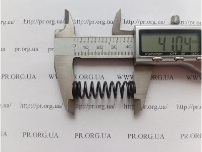 Пружина стиснення 1,5 х 12,4 х 41 (Артикул: G1046)