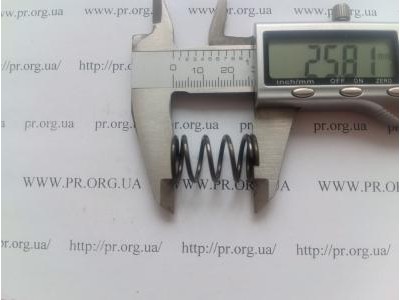 Пружина сжатия 1,6 х 15,4 х 25,5 (Артикул: G1061)
