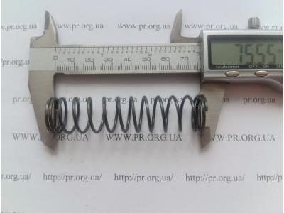 Пружина сжатия 1,5 х 18,4 х 75 (Артикул: G1062)