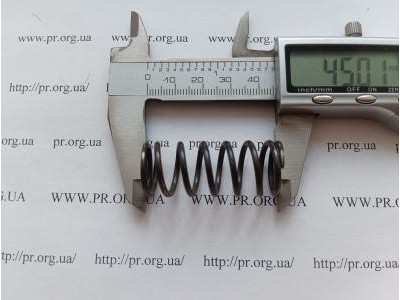 Пружина стиснення 2 х 18,4 х 45 (Артикул: G1116)
