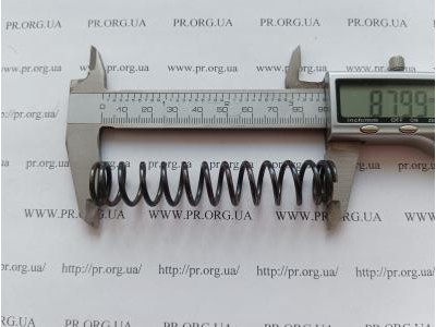 Пружина сжатия 2 х 17 х 88 (Артикул: G1118)