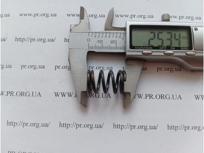Пружина сжатия 2 х 16,2 х 25 (Артикул: G1119)