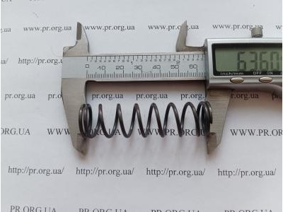 Пружина сжатия 1,8 х 17,8 х 63 (Артикул: G1125)