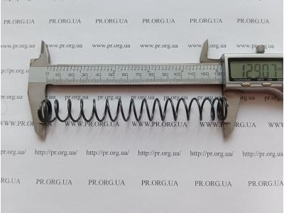 Пружина сжатия 1,5 х 16,2 х 129 (Артикул: G1129)