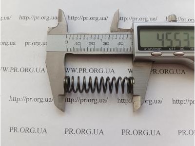 Пружина сжатия 1,3 х 11,6 х 45,5 (Артикул: G1132)