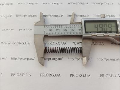 Пружина стиснення 1 х 8,3 х 49 (Артикул: G1138)