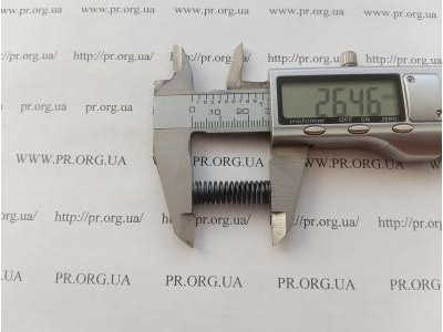 Пружина стиснення 1 х 8 х 26,5 (Артикул: G1139)