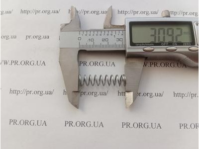 Пружина сжатия 0,8 х 8 х 31 (Артикул: G1140)