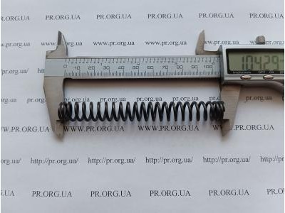 Пружина сжатия 1,8 х 13,2 х 104 (Артикул: G1148)