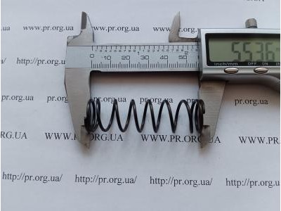 Пружина сжатия 1,5 х 16,5 х 55 (Артикул: G1152)