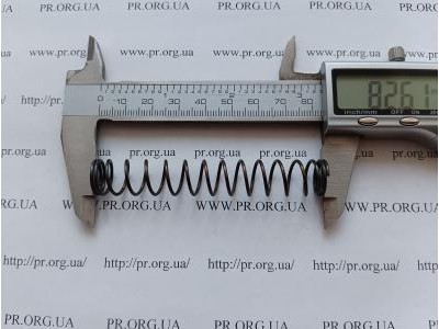 Пружина стиснення 1,2 х 13,2 х 82,5 (Артикул: G1157)