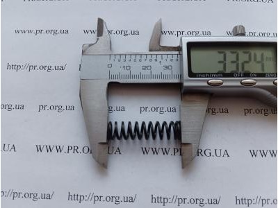 Пружина стиснення 1,2 х 8,7 х 33 (Артикул: G1159)