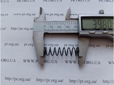 Пружина стиснення 1 х 10 х 39,5 (Артикул: G1165)