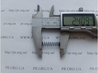 Пружина сжатия 0,6 х 5,8 х 24 (Артикул: G1181)