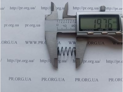 Пружина на сжатие 0,8 х 10 х 19,5 (Артикул: G1185)