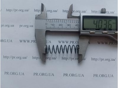 Пружина стиснення 1 х 11 х 40 (Артикул: G1189)