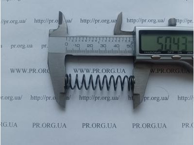 Пружина сжатия 1,2 х 11,8 х 50 (Артикул: G1195)