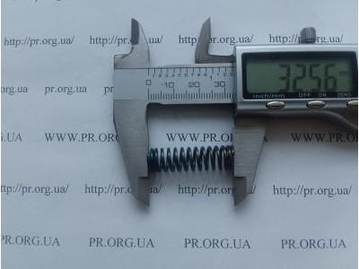 Пружина сжатия 1,2 х 9,6 х 32,5 (Артикул: G1198)