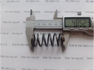 Пружина сжатия 2,5 х 22,2 х 48,5 (Артикул: G1205)