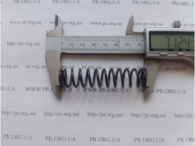 Пружина сжатия 2 х 16,5 х 71 (Артикул: G1213)