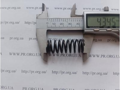 Пружина стиснення 2 х 16 х 43 (Артикул: G1214)