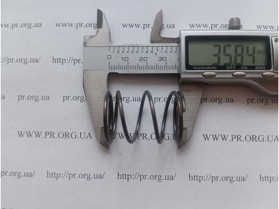 Пружина стиснення 1,8 х 26 х 35,5 (Артикул: G1216)