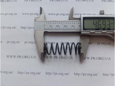Пружина стиснення 1,6 х 16,2 х 47 (Артикул: G1219)