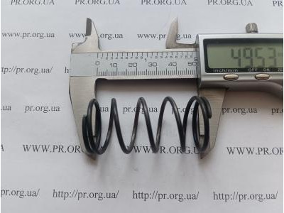 Пружина сжатия 2 х 25 х 48,5 (Артикул: G1232)