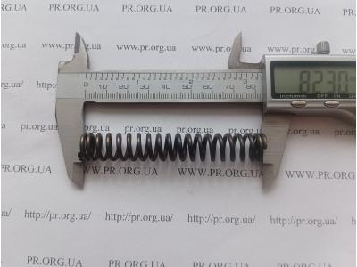 Пружина стиснення 2 х 13 х 82 (Артикул: G1233)